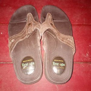 Skechers Tone Ups Sandals Tone Up While You Walk Size 8